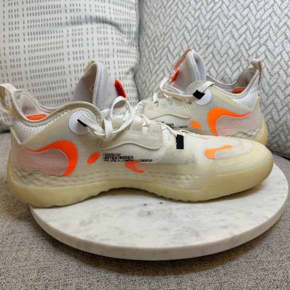 Adidas Harden Vol 5 FUTURENATURAL TOKYO White‎ Solar Red 12 GW5388 Basketball - Picture 5 of 15